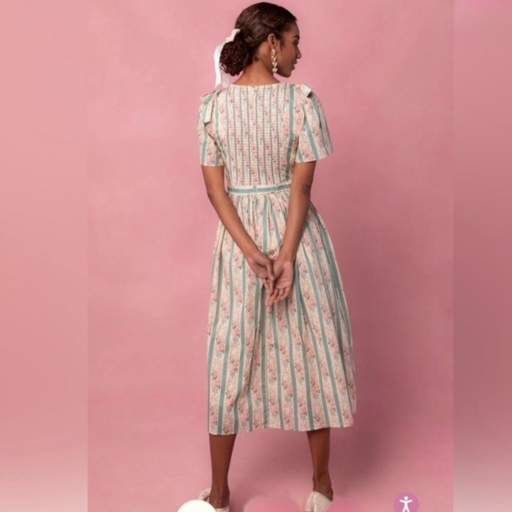 Ivy City Co Sonnet Midi Dress in Vintage Rose 22W NWT - Picture 15 of 15